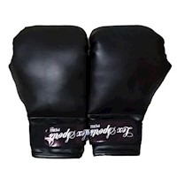 Guantes de box para niños semi profesional en negro