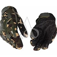 Guantes de moto tactil camufado militar en talla xl