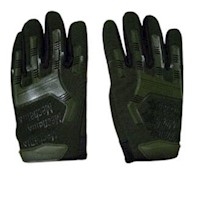 Guantes de moto tactil en verde olivo talla XL