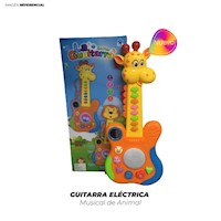 GUITARRA MUSICAL ANIMAL PARA BEBÉ