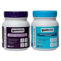 Pack Sleep Well Adultos + Calm y Chill Niños Gummix 90 Und