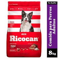 Comida para Perro Ricocan Original Carne Todas las Razas 8 kg