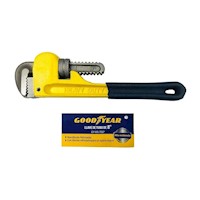 Llave de tubo de 8 "para trabajo pesado Goodyear  GY-WS-7007