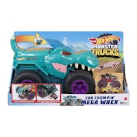 Hot Wheels Monster Trucks Mega Wrex con Luces y Sonidos