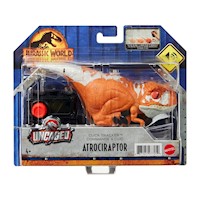Jurassic World Dominion Clicker Tracker Atrociraptor Naranja