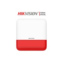 Sirena de Alarma Hikvision DS-PS1-E-WB Externa incendio, pánico e intrusión