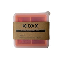 Cubeta de Hielo de Silicona 4 Cavidades KiOXX Naranja
