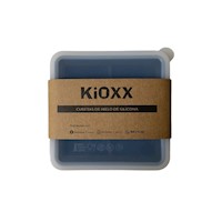Cubeta de Hielo de Silicona 4 Cavidades KiOXX Negra