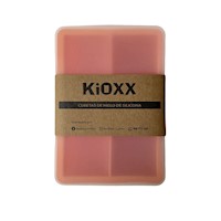 Cubeta de Hielo de Silicona 6 Cavidades KiOXX Naranja