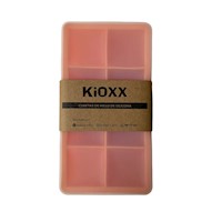 Cubeta de Hielo de Silicona 8 Cavidades KiOXX Naranja