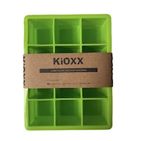 Cubeta de Hielo de Silicona 12 Cavidades KiOXX Verde