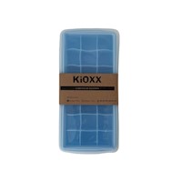 Cubeta de Hielo de Silicona 21 Cavidades KiOXX Celeste