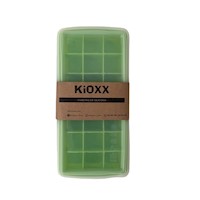 Cubeta de Hielo de Silicona 21 Cavidades KiOXX Verde