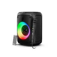 Parlante Bluetooth Xtech SonicBloom XTS-661 Portátil con Luces y Micrófono