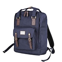 Himawari - Mochila escolar o de viaje porta Laptop H1010-2 Azul