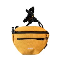 Himawari - Bolso bandolera canguro Cosmoss para mujer - Cúrcuma