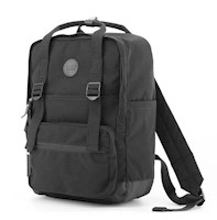 Himawari - Mochila escolar o de viaje porta Laptop - Negro