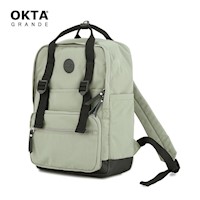 Himawari - Mochila H1085B-7 escolar o de viaje porta Laptop - Verde Claro