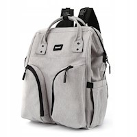 Himawari - Mochila Fallon para laptop 14 pulgadas - Gris Claro