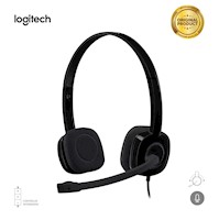 Auriculares Logitech H151 Cableado 3.5 mm con micrófono