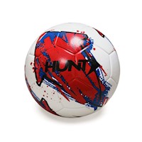 HUNT Balón de Fútbol Titan Rojo N° 5