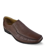 Zapato Confort Vestir Hombre H301 Marrón