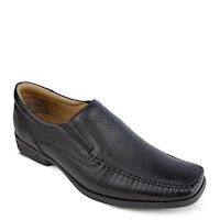 Zapato Confort Vestir Hombre H301 Negro