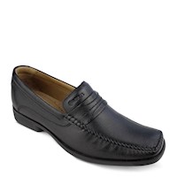 Zapato Confort Vestir Hombre H335 Negro