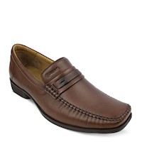 Zapato Confort Vestir Hombre H381 Marrón