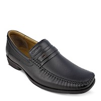 Zapato Confort Vestir Hombre H381 Negro