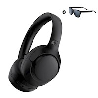 Audífono bluetooth QCY H3 Negro + Lentes de sol de regalo