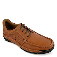 Zapato Confort Casual Hombre H516 Cobre
