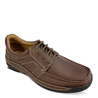 Zapato Confort Casual Hombre H516 Marrón