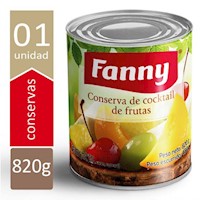 COCKTAIL DE FRUTAS FANNY 820 GR