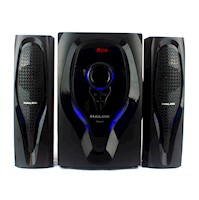 Parlante Halion HA-G62 SMART 2.1 Luz LED BT/USB /SD/ Radio FM