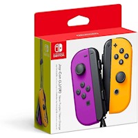 Controles Joy-Con para Nintendo Switch Morado Naranja