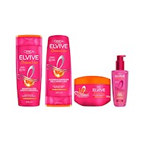 Pack Elvive Dream Liso: Shampoo + Acondicionador + CTT + Serum