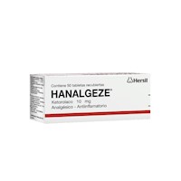 Hanalgeze 10 mg Tabletas Recubiertas