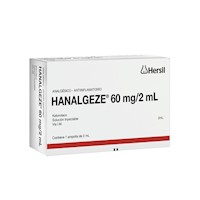 Hanalgeze 60 mg/2 mL Solución Inyectable