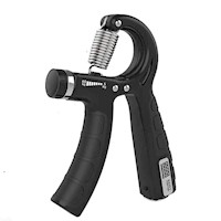 Ejercitador de mano (Hand Grip) con pantalla digital PROIRON - Negro