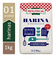 HARINA PREPARADA MOLITALIA 1 KG