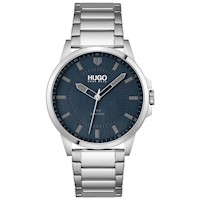 Reloj Hugo Boss First 1530186 para Hombre Acero Inoxidable Plateado Azul