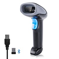 Lector de Barras Inalámbrico Wireless 2D Professional Barcode Scanner