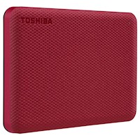 Toshiba Disco Externo 2TB Canvio Advance Rojo - HDTCA20XR3AA