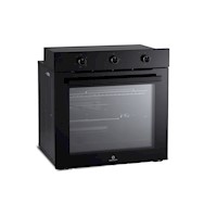 Horno a Gas Empotrable de 75L Indurama HEI-75NGP Negro