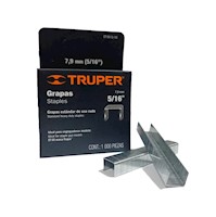 Grapas X2 5/16 Truper 7,9mm Et-50 Tapizar 1000pcs