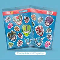 Stickers Diseño Super Héroes 22 unidades