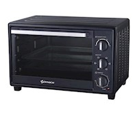 HORNO ELÉCTRICO HES35R DE 35 LTS. DE ACERO CON ROSTICERO