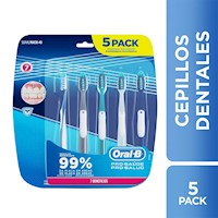 Oral B Cepillo Dental Pro Salud 7 Beneficios 5 unidades