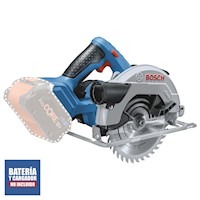 Sierra Circular 6 1/2" (165mm) 18V  57mm Baretool Bosch GKS 18V-57